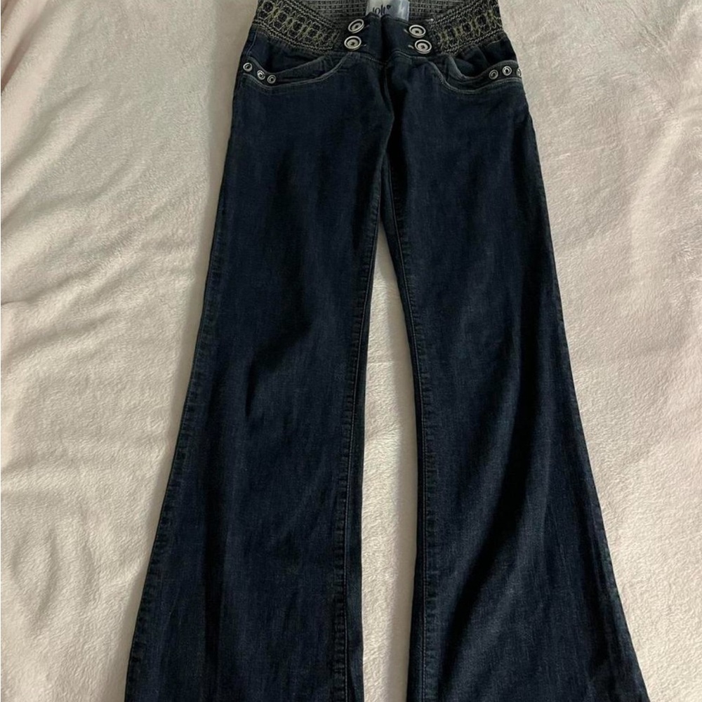 Jolt Black Flare Women's Jeans